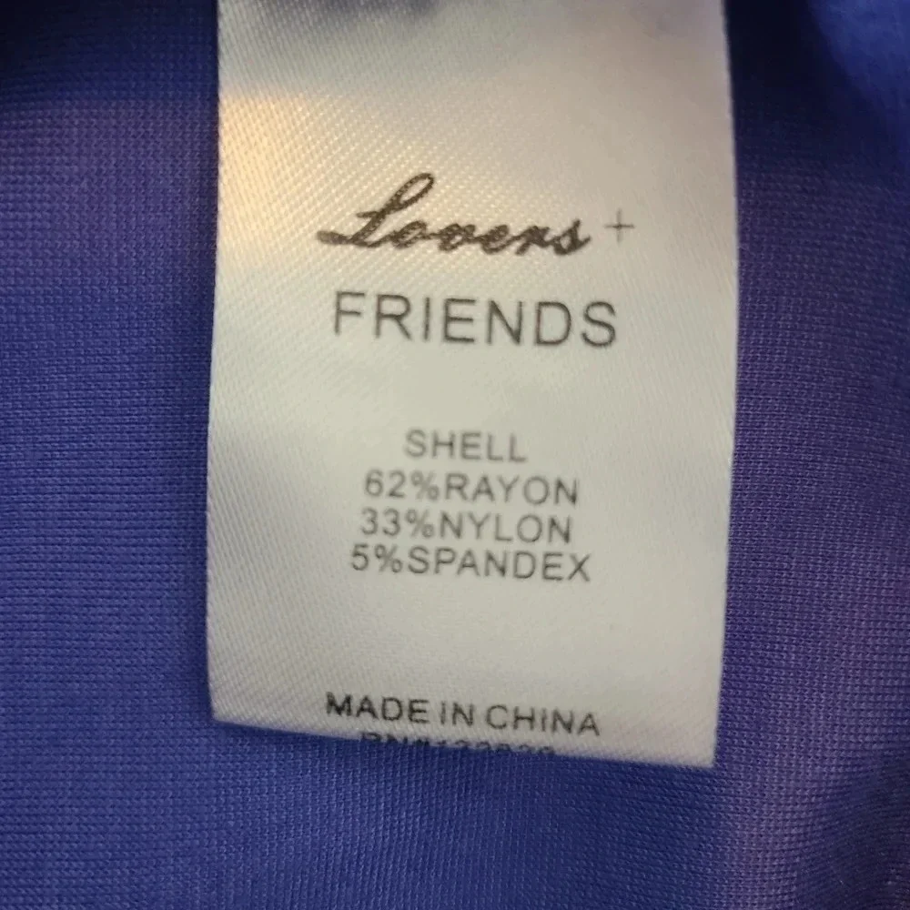 NWT Lovers + Friends Revolve Purple Mini Dress M - Picture 7 of 8